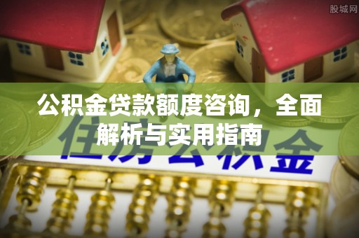 永定公积金贷款额度咨询，全面解析与实用指南