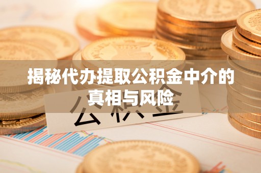 永定揭秘代办提取公积金中介的真相与风险