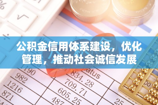 永定公积金信用体系建设，优化管理，推动社会诚信发展