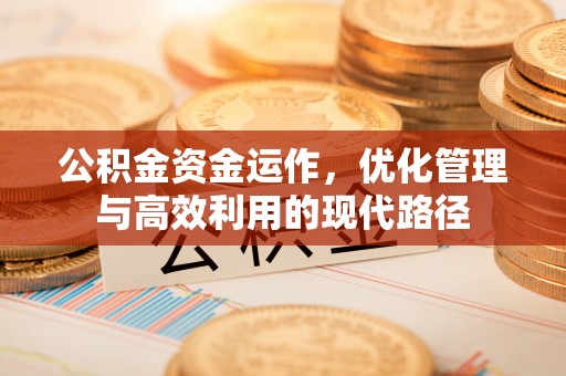 永定公积金资金运作，优化管理与高效利用的现代路径