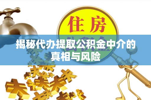 永定揭秘代办提取公积金中介的真相与风险