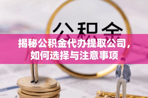 永定揭秘公积金代办提取公司，如何选择与注意事项