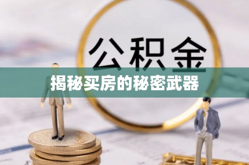 永定揭秘买房的秘密武器