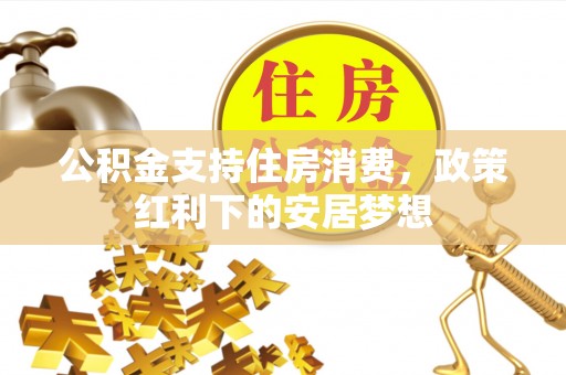 永定公积金支持住房消费，政策红利下的安居梦想