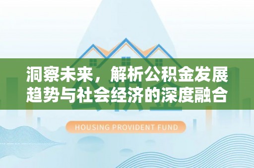 永定洞察未来，解析公积金发展趋势与社会经济的深度融合