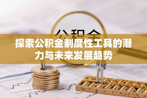 永定探索公积金制度性工具的潜力与未来发展趋势