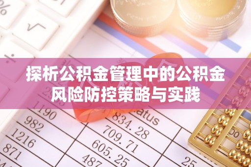 永定探析公积金管理中的公积金风险防控策略与实践