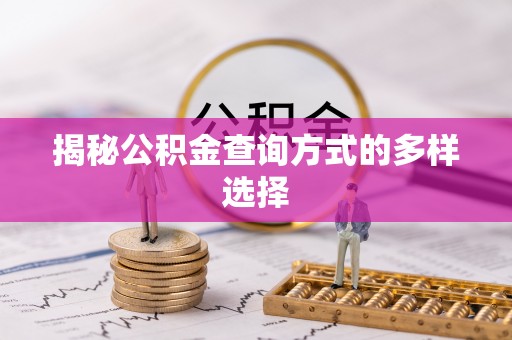 永定揭秘公积金查询方式的多样选择
