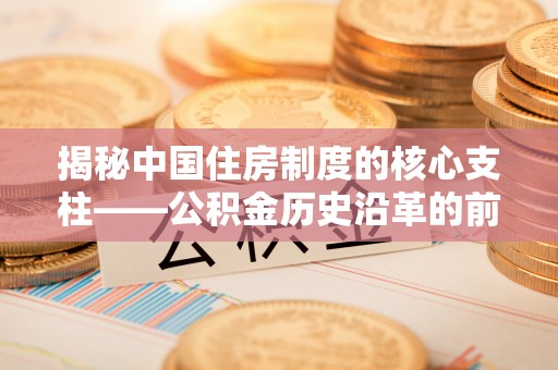 永定揭秘中国住房制度的核心支柱——公积金历史沿革的前世今生