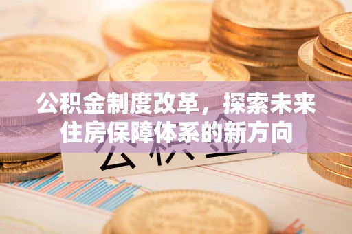 永定公积金制度改革，探索未来住房保障体系的新方向