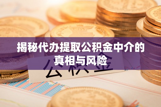 永定揭秘代办提取公积金中介的真相与风险
