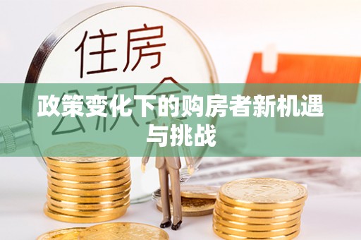 永定政策变化下的购房者新机遇与挑战