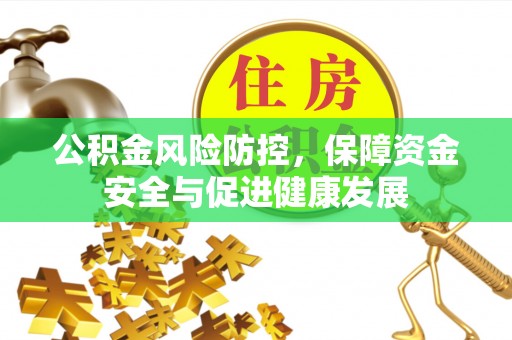 永定公积金风险防控，保障资金安全与促进健康发展