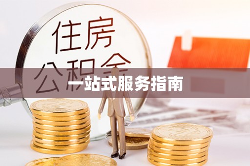 永定一站式服务指南